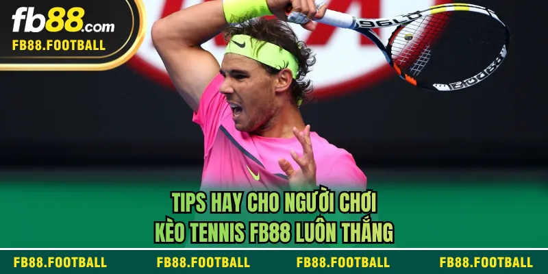 Tips hay cho người chơi kèo tennis FB88 luôn thắng